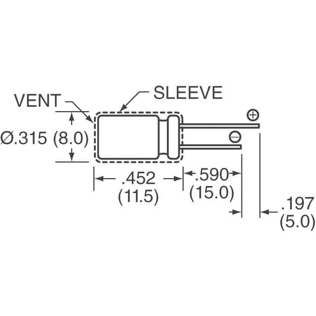 RFS-6V101MG3#5 Elna America  Condensateurs électrolytiques en aluminium